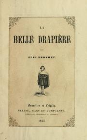 Cover of: La belle drapière