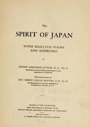The spirit of Japan by Ernest Adolphus Sturge