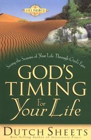 Cover of: God's Timing for Your Life (Life Point) by Dutch Sheets