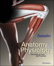 Cover of: Anatomy and Physiology by Kenneth S. Saladin, Carol Porth, Kenneth S. Saladin