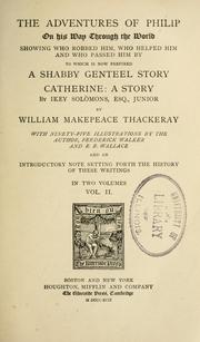 Cover of: The adventures of Philip on his way through the world by William Makepeace Thackeray