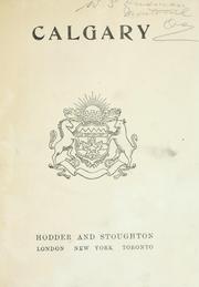 Cover of: Calgary | Hodder and Stoughton