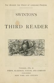 Cover of: Swinton's third reader. by William Swinton, William Swinton