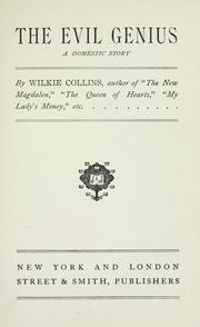 Cover of: The evil genius by Wilkie Collins