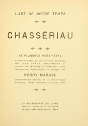 Cover of: Chassériau: 48 planches hors-texte