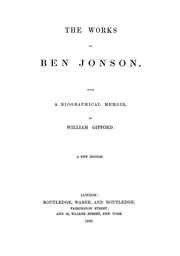 Cover of: Works by Ben Jonson