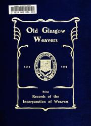Cover of: Old Glasgow weavers | Robert Dugald M