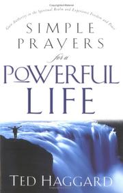 Cover of: Simple Prayers for a Powerful Life
