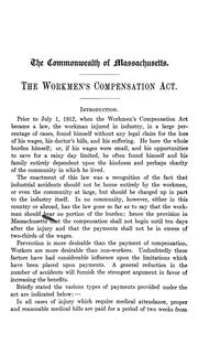 Cover of: Workmen's compensation act: Chapter 751, acts of 1911, and amendments to end of the legislative year of 1918 with introductory statement, rules, forms annotations and index