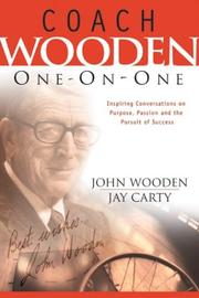Cover of: Coach Wooden One-on-One