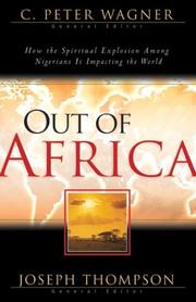 Cover of: Out of Africa