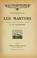 Cover of: Les martyrs