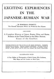Cover of: Exciting experiences in the Japanese-Russian war by Marshall Everett