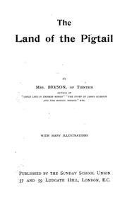 Cover of: The land of the pigtail