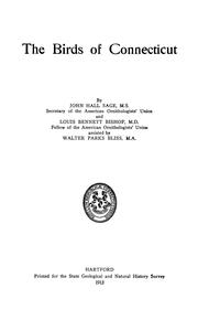 Cover of: The birds of Connecticut by John Hall Sage