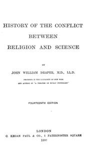 Cover of: History of the conflict between religion and science