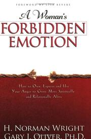 Cover of: A woman's forbidden emotion by Gary J. Oliver