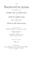 Cover of: The practice in civil actions and proceedings in the Supreme Court of Pennsylvania