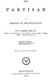 Cover of: The Partisan: a romance of the revolution