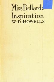 Cover of: Miss Bellard's inspiration: a novel