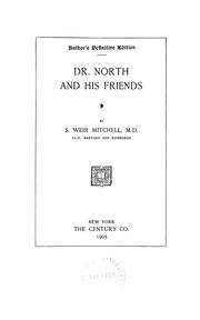 Cover of: Dr. North and his friends