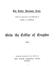 Cover of: Grim the collier of Croydon. 1662