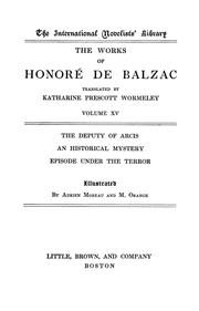 Cover of: The works of Honoré de Balzac by Honoré de Balzac, Honoré de Balzac