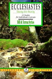 Cover of: Ecclesiastes by Bill Syrios, Teresa Syrios