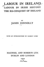 Cover of: Labour in Ireland by Connolly, James
