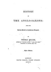 Cover of: History of the Anglo-Saxons: from the earliest period to the Norman conquest