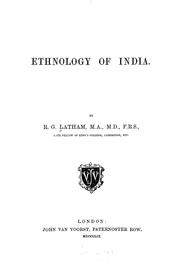 Cover of: Ethnology of India