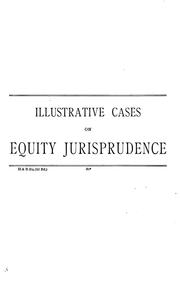 Cover of: Illustrative cases on equity jurisprudence