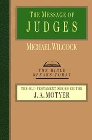 The message of Judges by Michael Wilcock