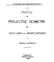 Cover of: A treatise on projective geometry by Jones, George William