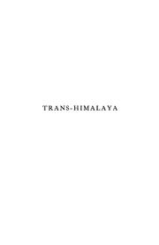 Cover of: Trans-Himalaya by Sven Hedin