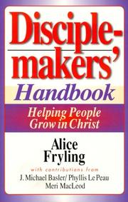 Cover of Disciple-makers' handbook