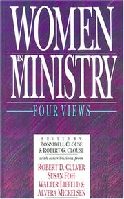 Women in ministry by Bonnidell Clouse, Robert G. Clouse, Robert Duncan Culver