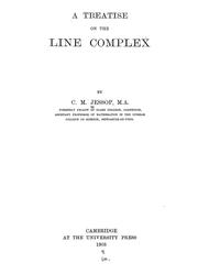 Cover of: A treatise on the line complex