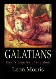Cover of: Galatians by Leon Morris