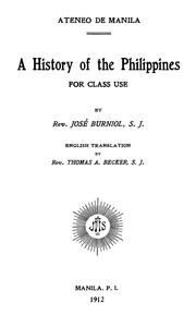 A history of the Philippines by José Burniol | Open Library