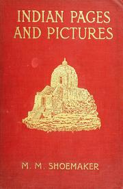 Cover of: Indian pages and pictures by Shoemaker, Michael Myers