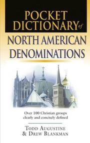 Cover of: Pocket Dictionary of North American Denominations (The Ivp Pocket Reference Series) by 
