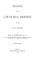 Cover of: Principles of the law of real property, for the use of students