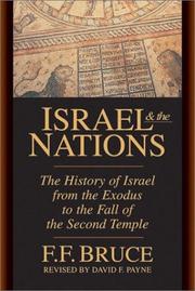 Israel and the nations by Bruce, F. F., Frederick Fyvie Bruce, David F. Payne
