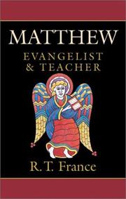 Matthew by R. T. France