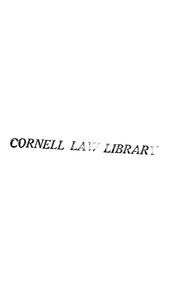 Cover of: The Dedication of Boardman Hall and the presentation of the Moak Law Library by Cornell University, School of Law