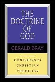 Cover of: The doctrine of God