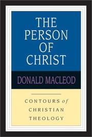 Cover of: The person of Christ