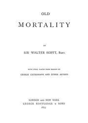 Cover of: Old mortality by Sir Walter Scott