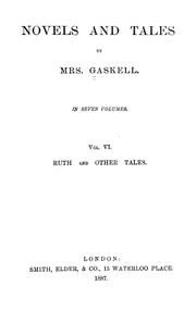 Cover of: Novels and tales.